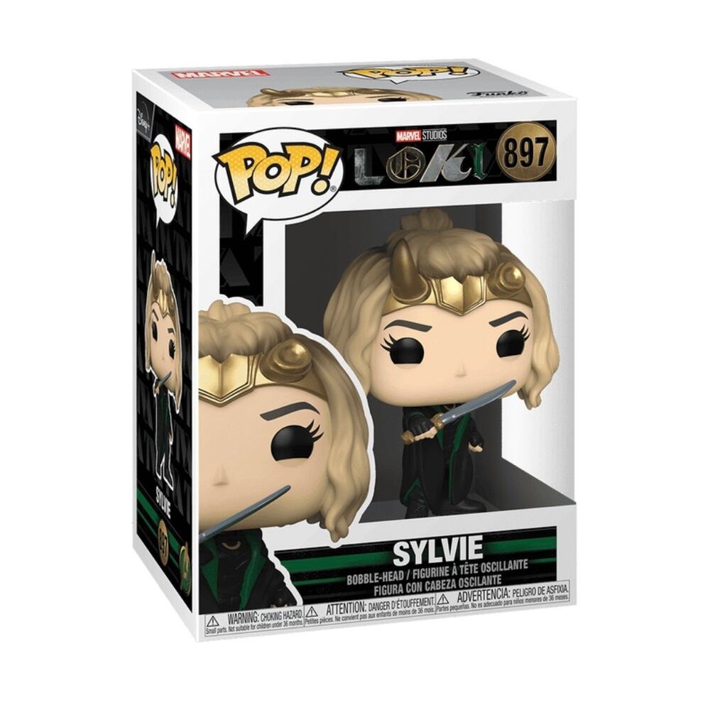 Sylvie Funko Pop #897 Marvel Studios Loki TV Series Bobble-head Vinyl Figure NIB